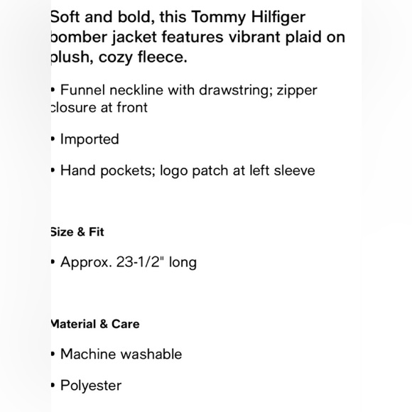 Women’s Plaid Bomber Fleece Jacket - Picture 11 of 13